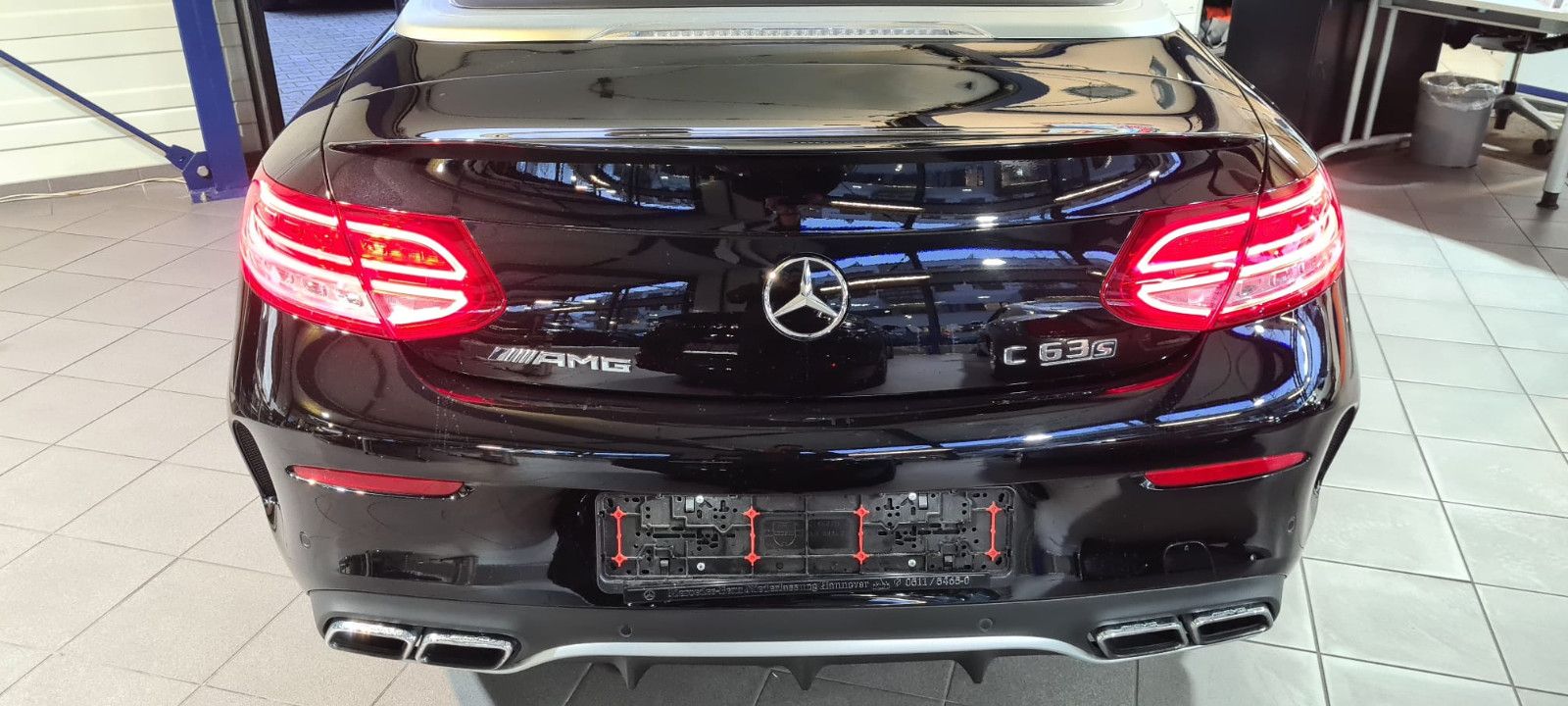 Fahrzeugabbildung Mercedes-Benz C 63 S AMG Cabrio|Burmester|Distronic|Keyless|