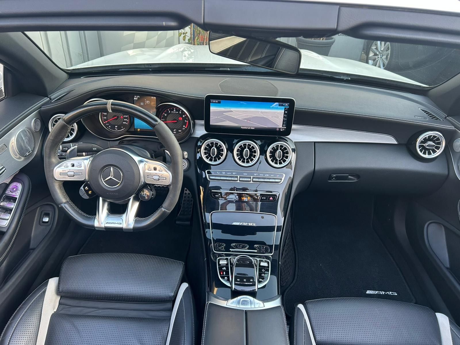 Fahrzeugabbildung Mercedes-Benz C 63 S AMG**JUNGE-STERNE*03/2026*RFK*BURMESTER*