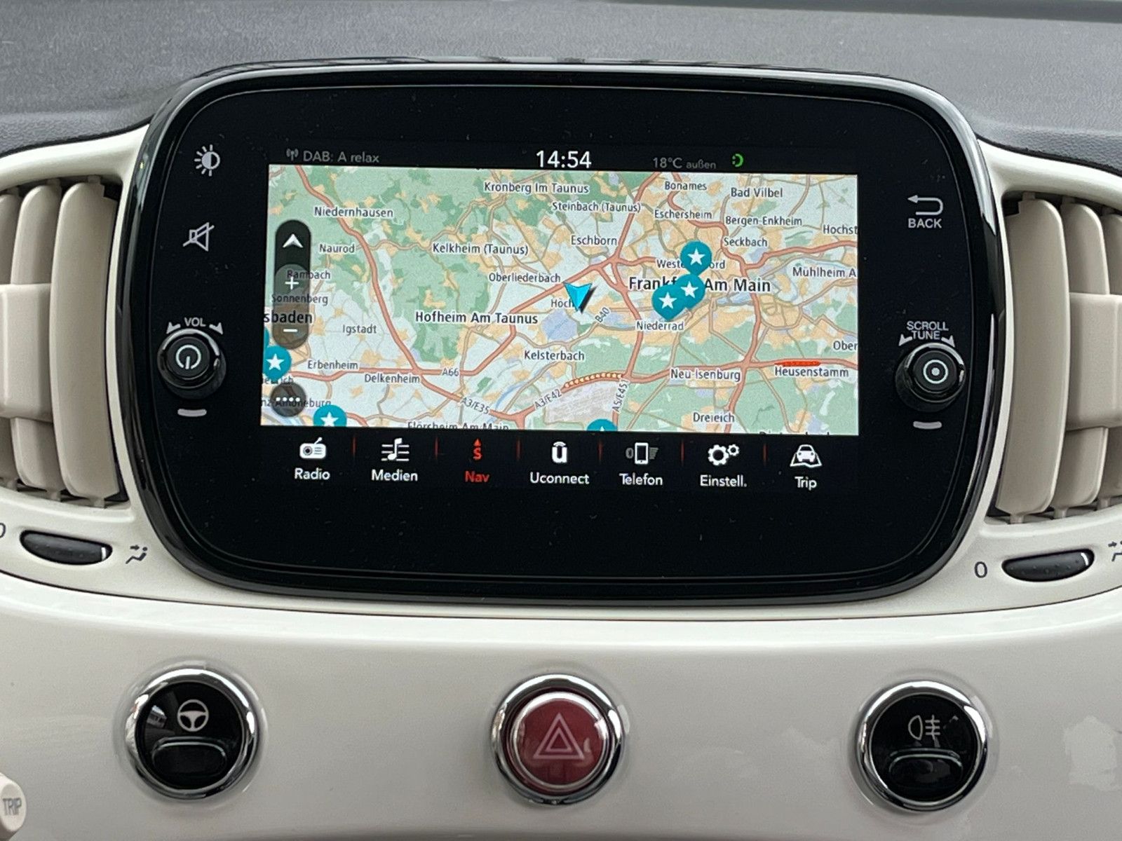 Fahrzeugabbildung Fiat 500C*NAVI*APPLECARPLAY*