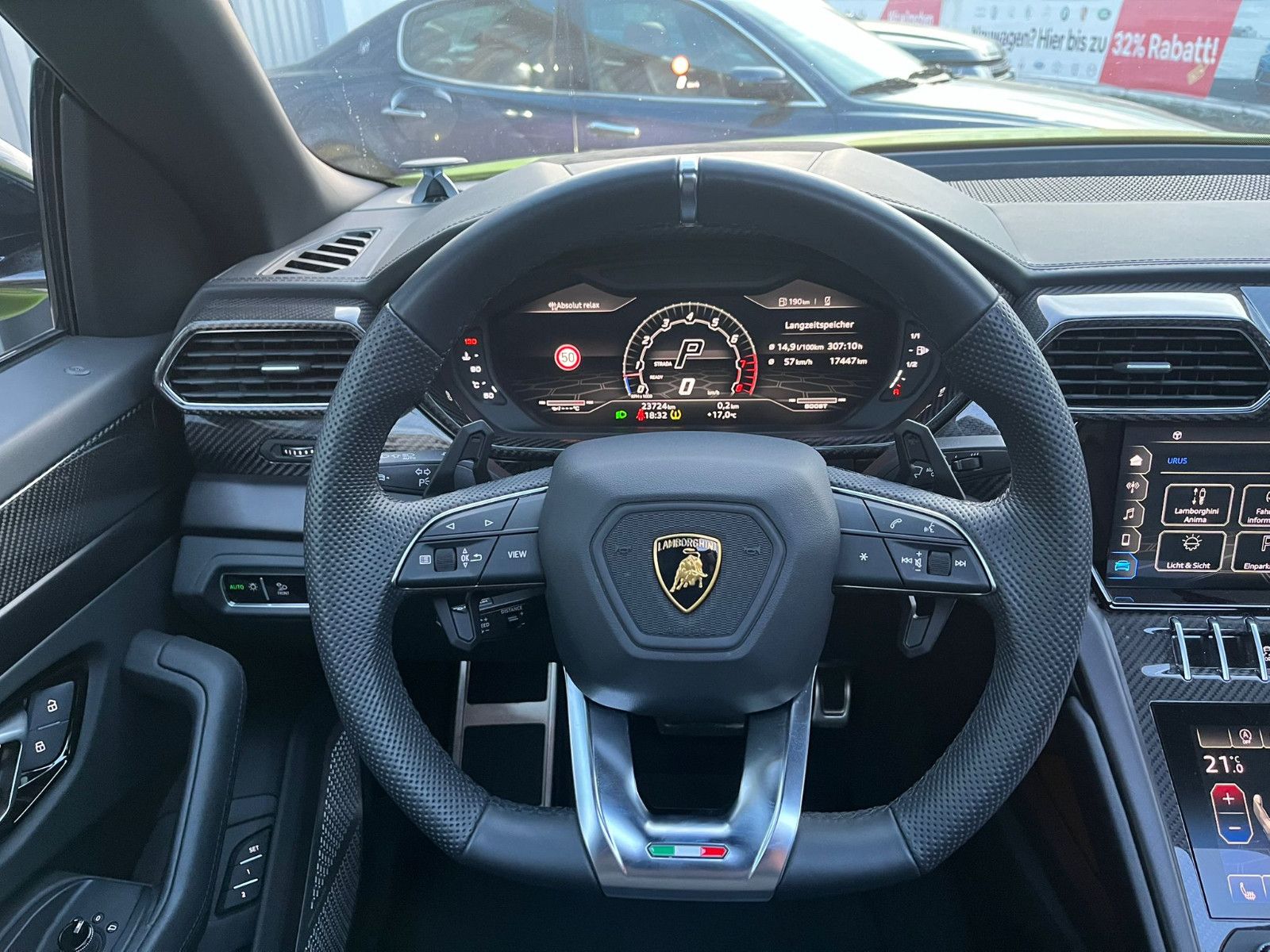 Fahrzeugabbildung Lamborghini Urus 4.0 V8 Autom.*VERDE SCANDAL*PANO*B&Q